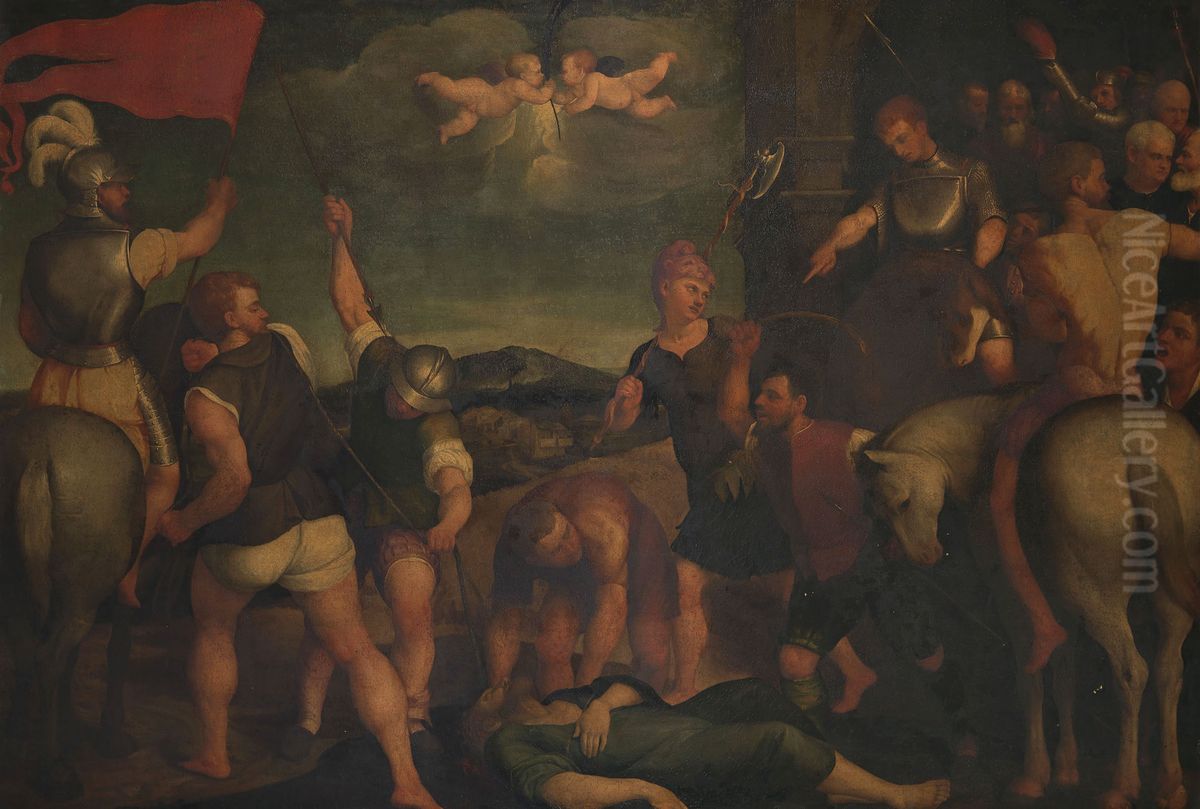 The Martyrdom of Saint Mark Oil Painting by Jacopo Bassano