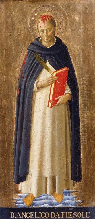 Saint Peter Martyr Oil Painting by Fra Angelico