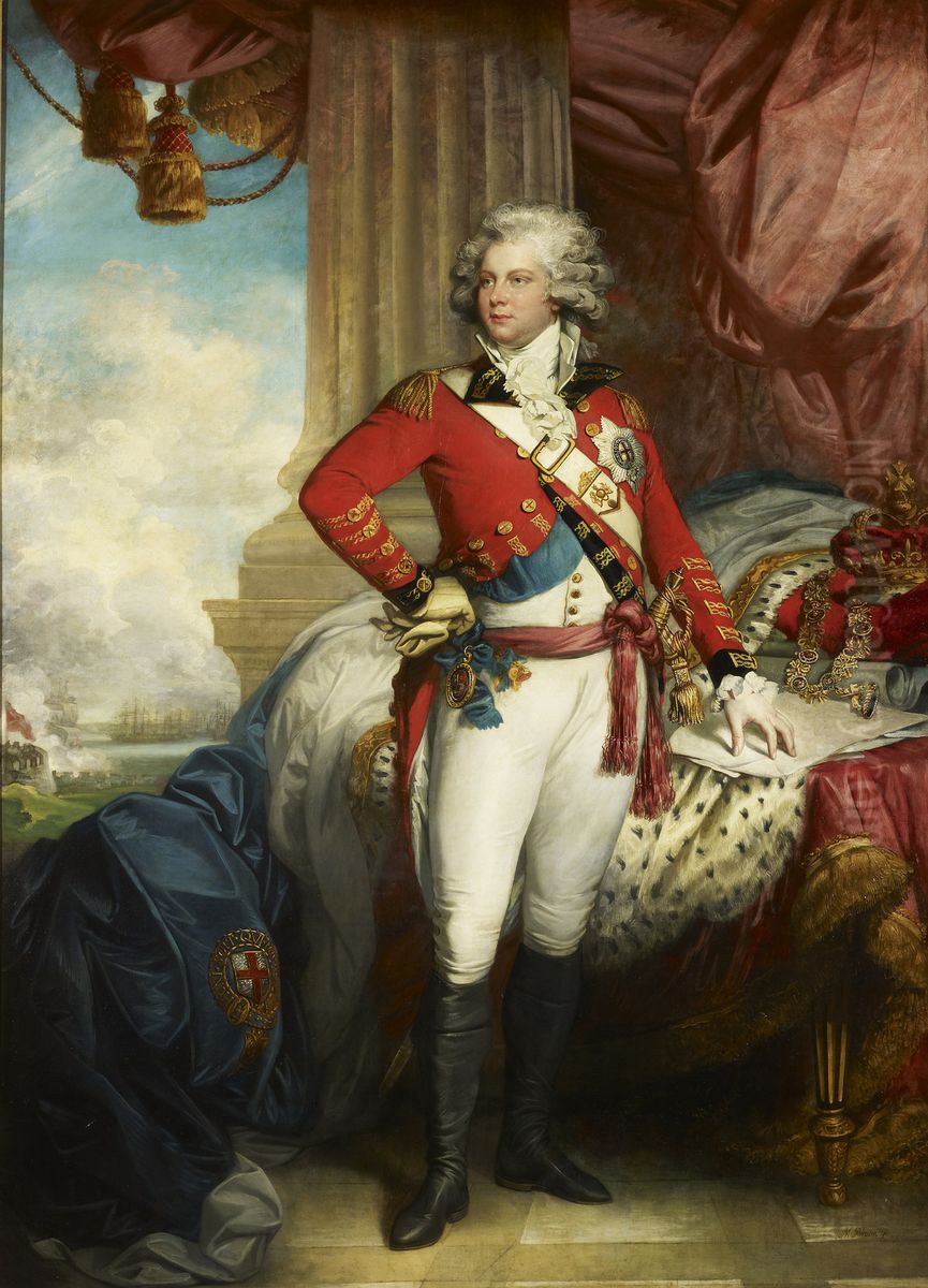 George, Prince of Wales (1762-1830), later George IV Oil Painting by Mather Brown