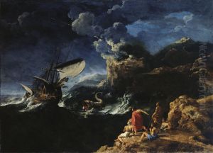 Seascape with Jonah and the Whale