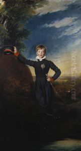 Prince George of Cumberland (1819-1878), later George V of Hanover, when a boy