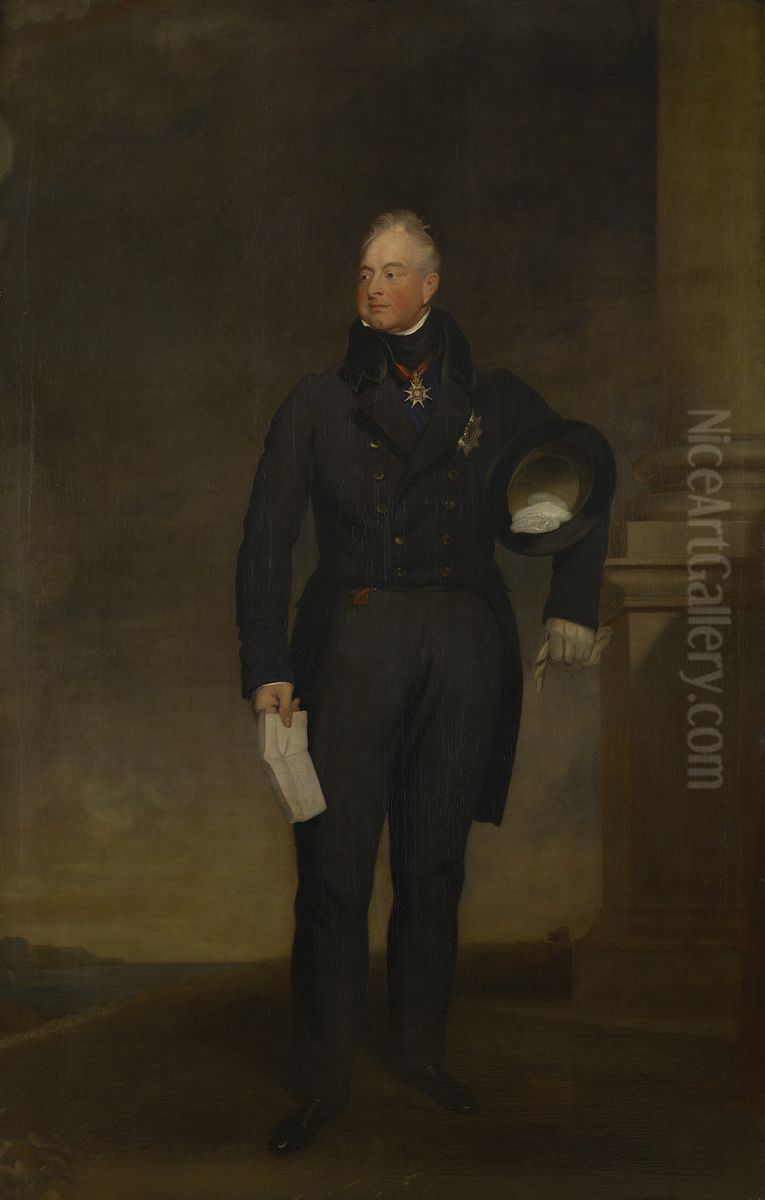 William IV (1765-1837) when Duke of Clarence Oil Painting by Thomas Lawrence William IV (1765-1837) when Duke of Clarence Oil Painting by Thomas Lawrence