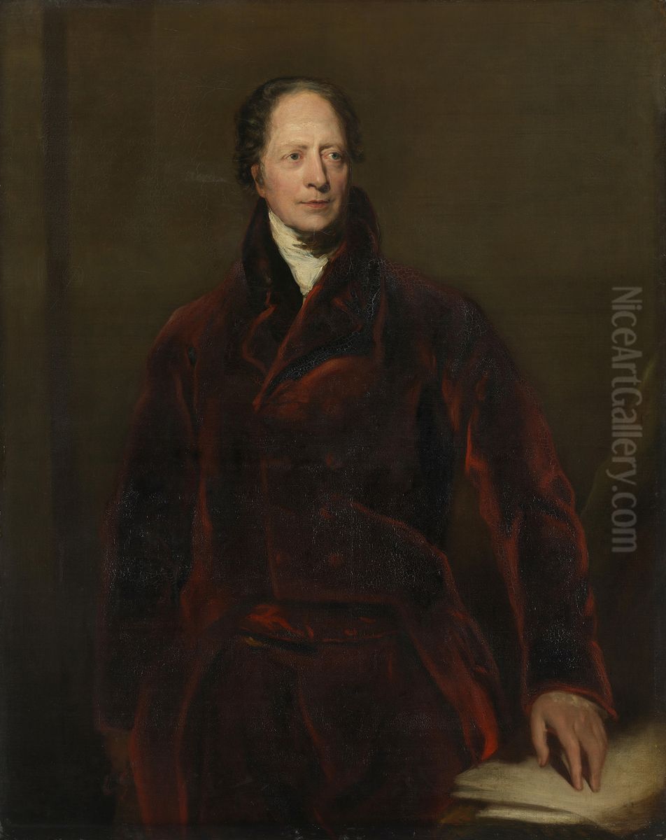 Charles William, Baron von Humboldt (1767-1835) Oil Painting by Thomas Lawrence