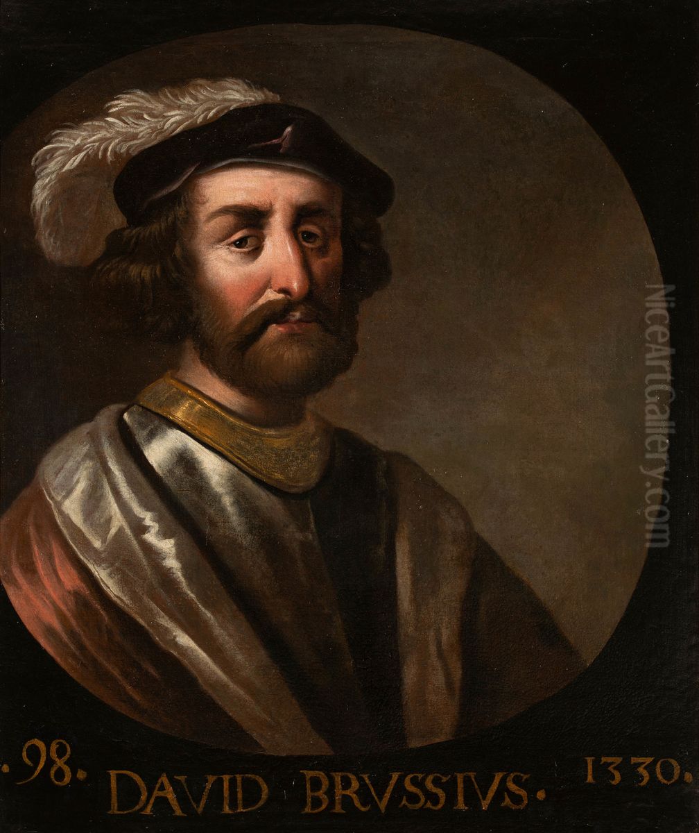 David II 'Bruce', King of Scotland (1330-70) Oil Painting by Jacob de Wet II