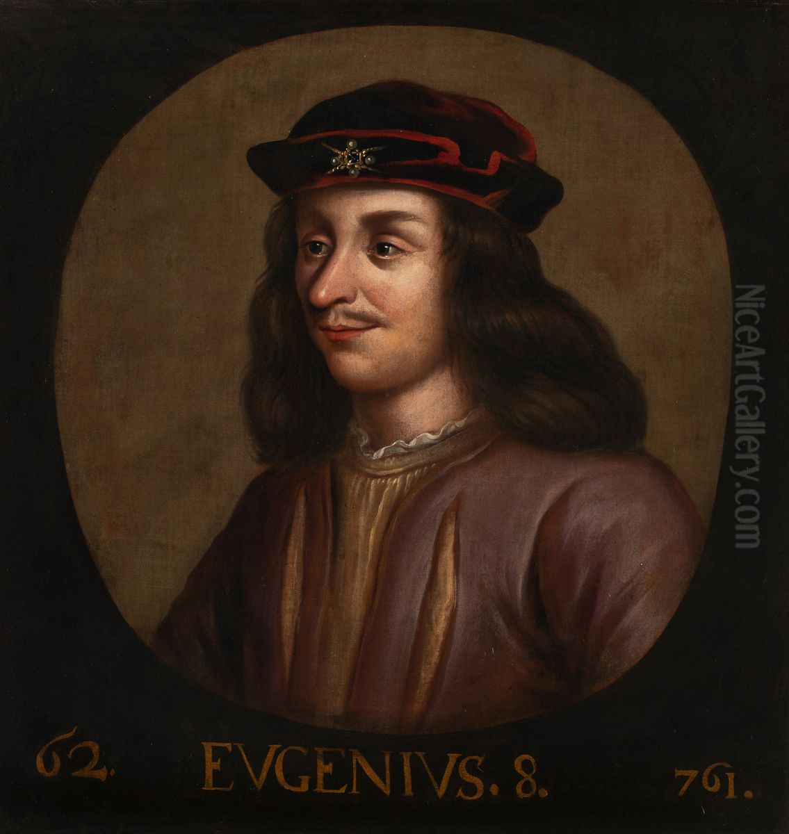 Eugenius VIII, King of Scotland (770-3) Oil Painting by Jacob de Wet II