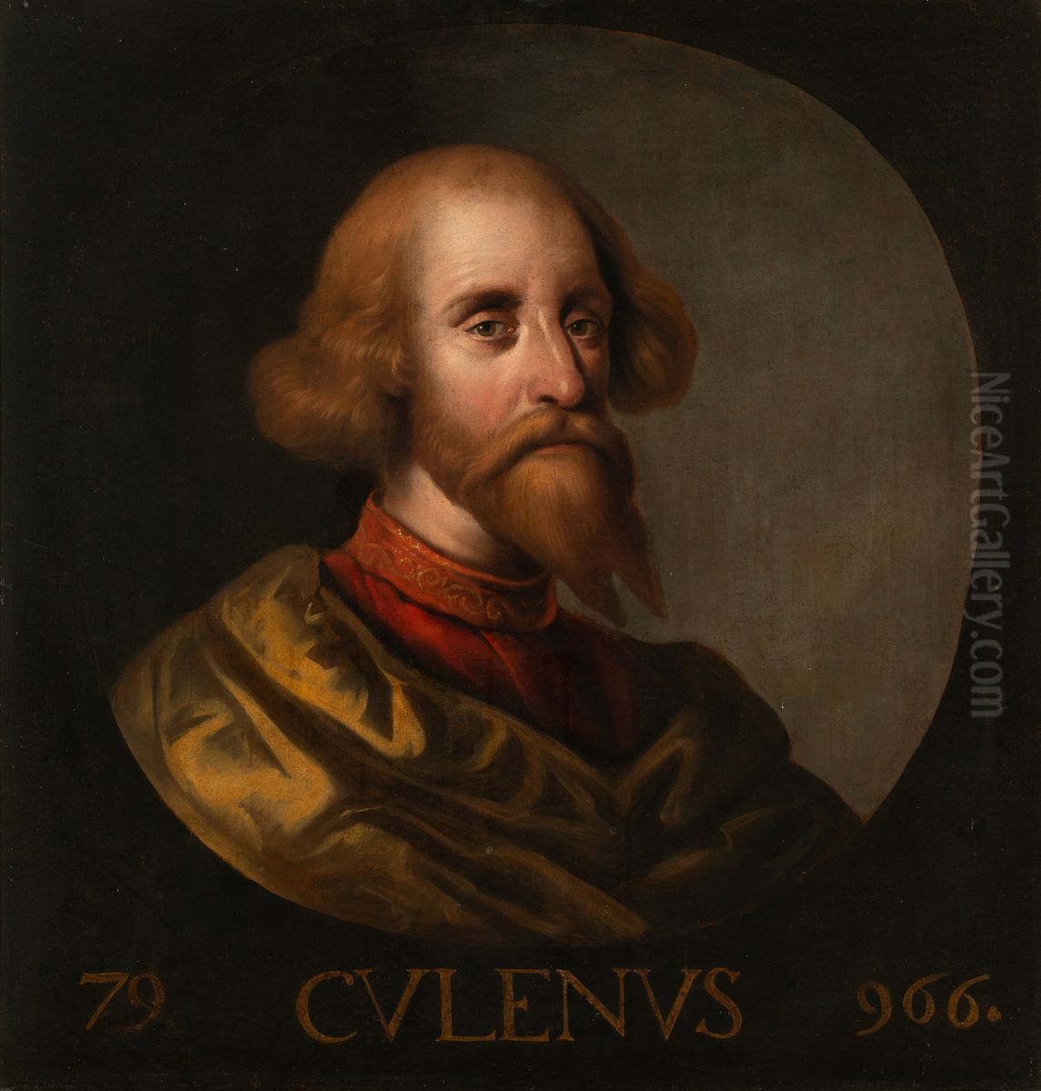Culenus, King of Scotland (978-82) Oil Painting by Jacob de Wet II