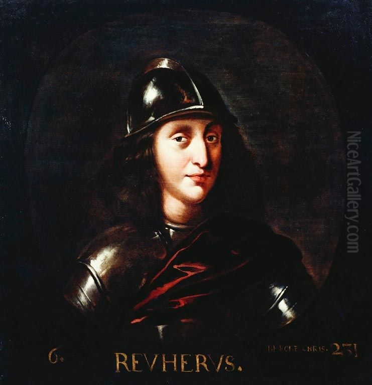 Reutherus, King of Scotland (213-187 B.C.) Oil Painting by Jacob de Wet II