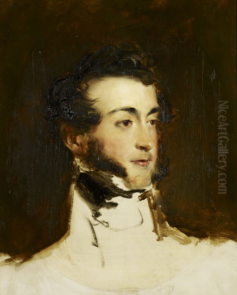 Prince Charles of Leiningen (1804-1856) Oil Painting by David Wilkie