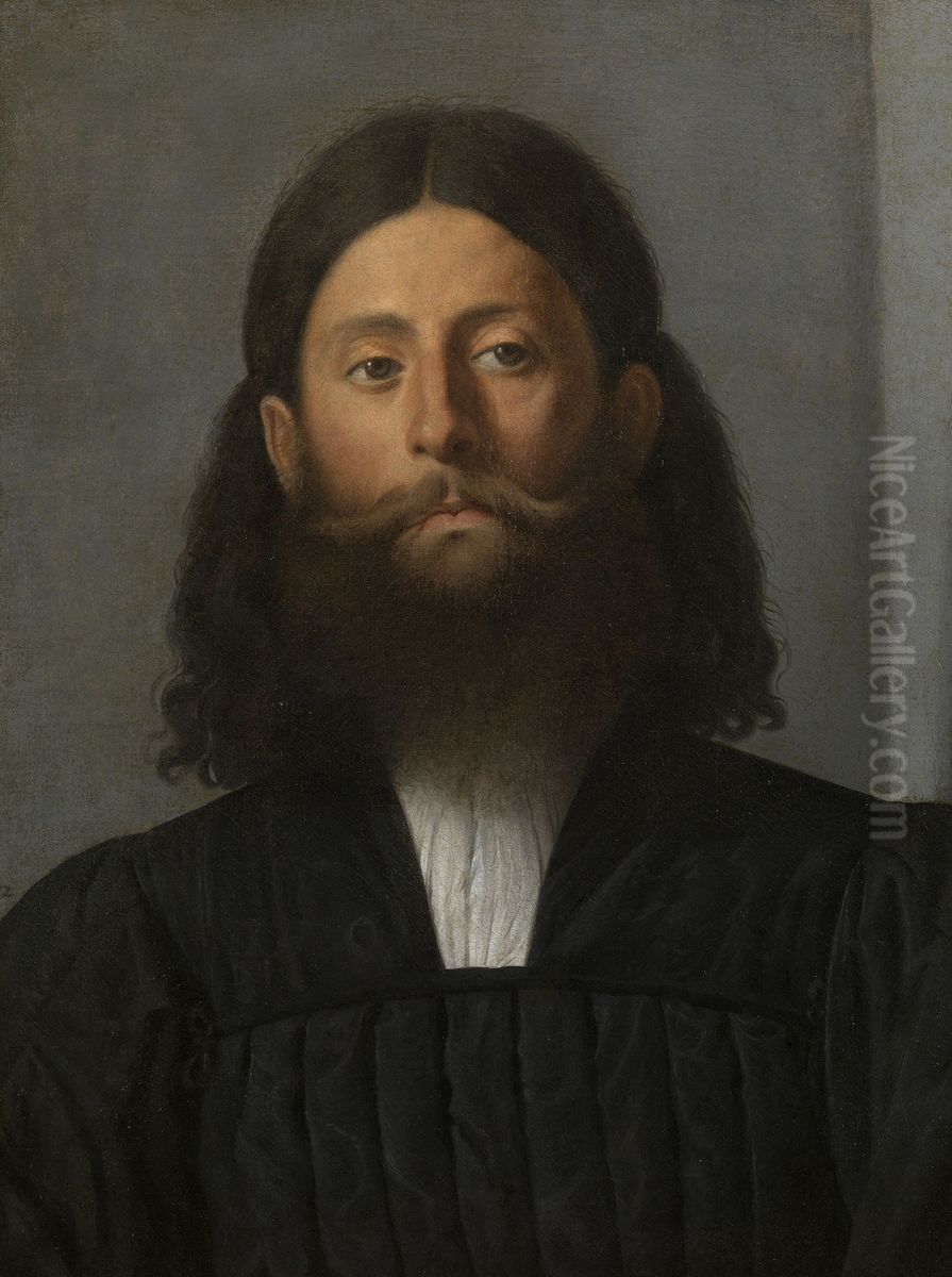 Portrait of a Bearded Man Oil Painting by Lorenzo Lotto Portrait of a Bearded Man Oil Painting by Lorenzo Lotto