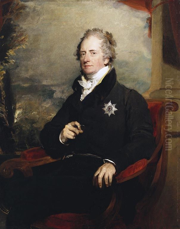 Henry, 3rd Earl Bathurst (1762-1834) Oil Painting by Thomas Lawrence Henry, 3rd Earl Bathurst (1762-1834) Oil Painting by Thomas Lawrence