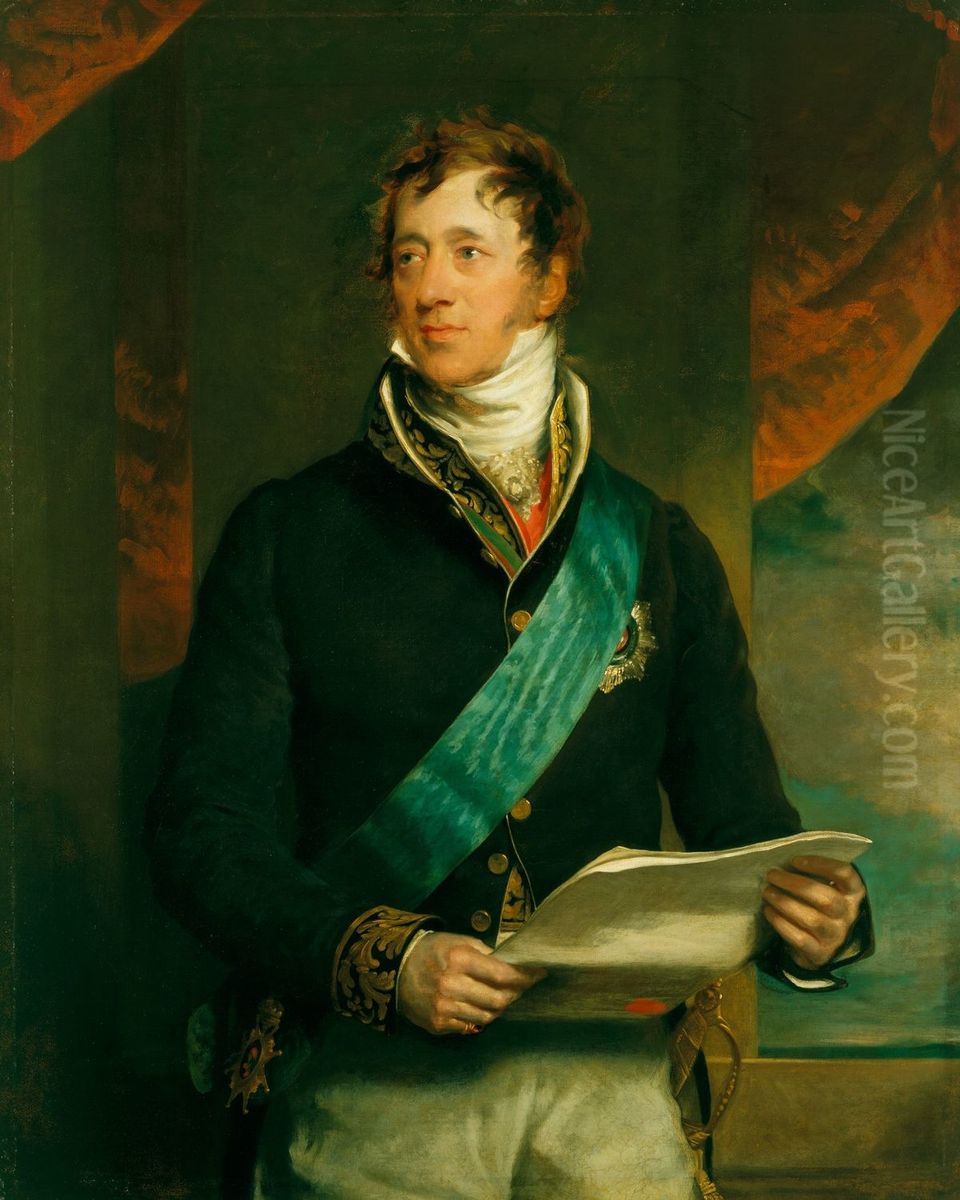 Ernest Frederick, Count Munster (1766-1839) Oil Painting by Thomas Lawrence Ernest Frederick, Count Munster (1766-1839) Oil Painting by Thomas Lawrence