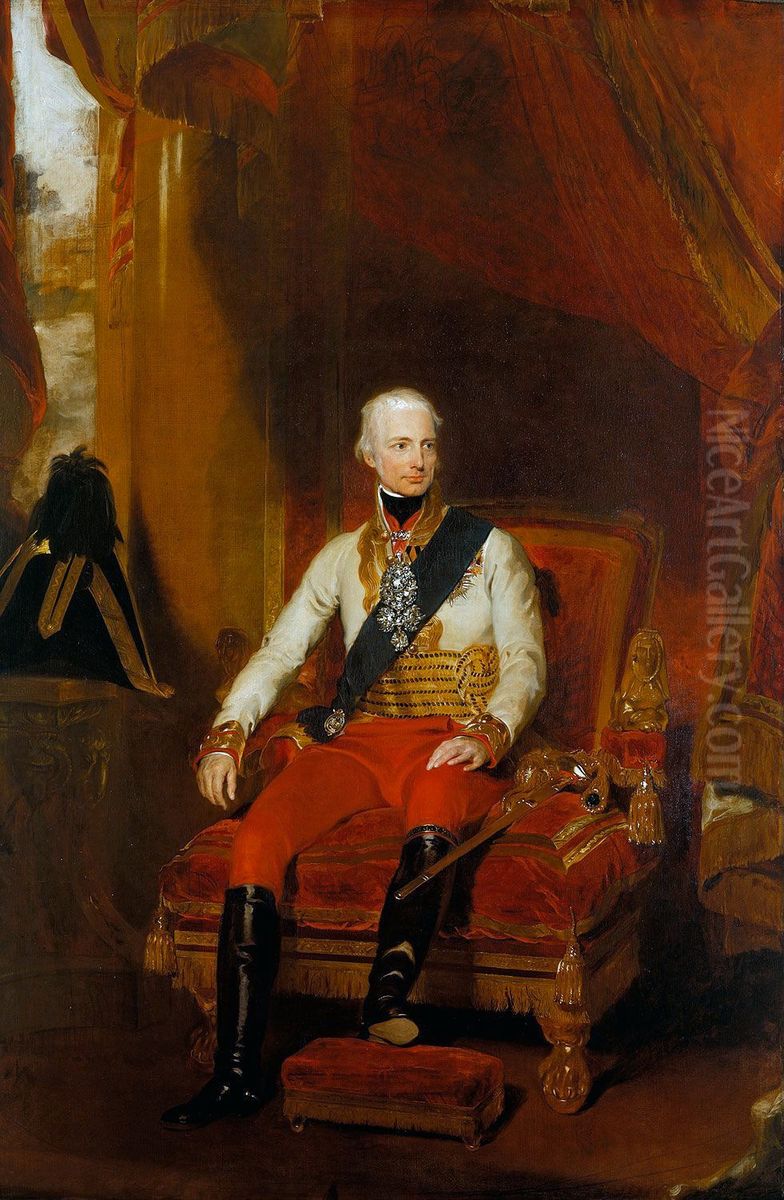 Francis I, Emperor of Austria (1768-1835) Oil Painting by Thomas Lawrence