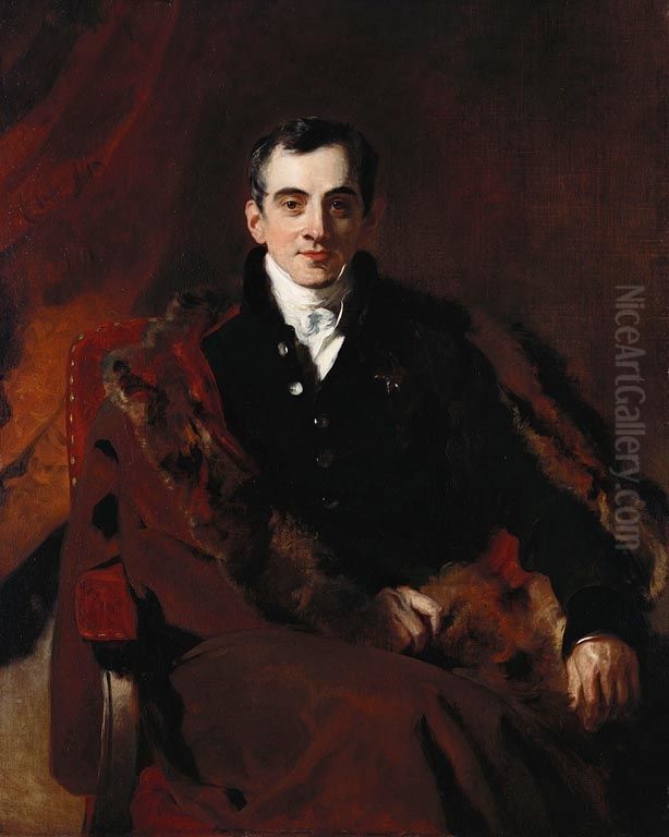 John, Count Capo d'Istria (1776-1831) Oil Painting by Thomas Lawrence
