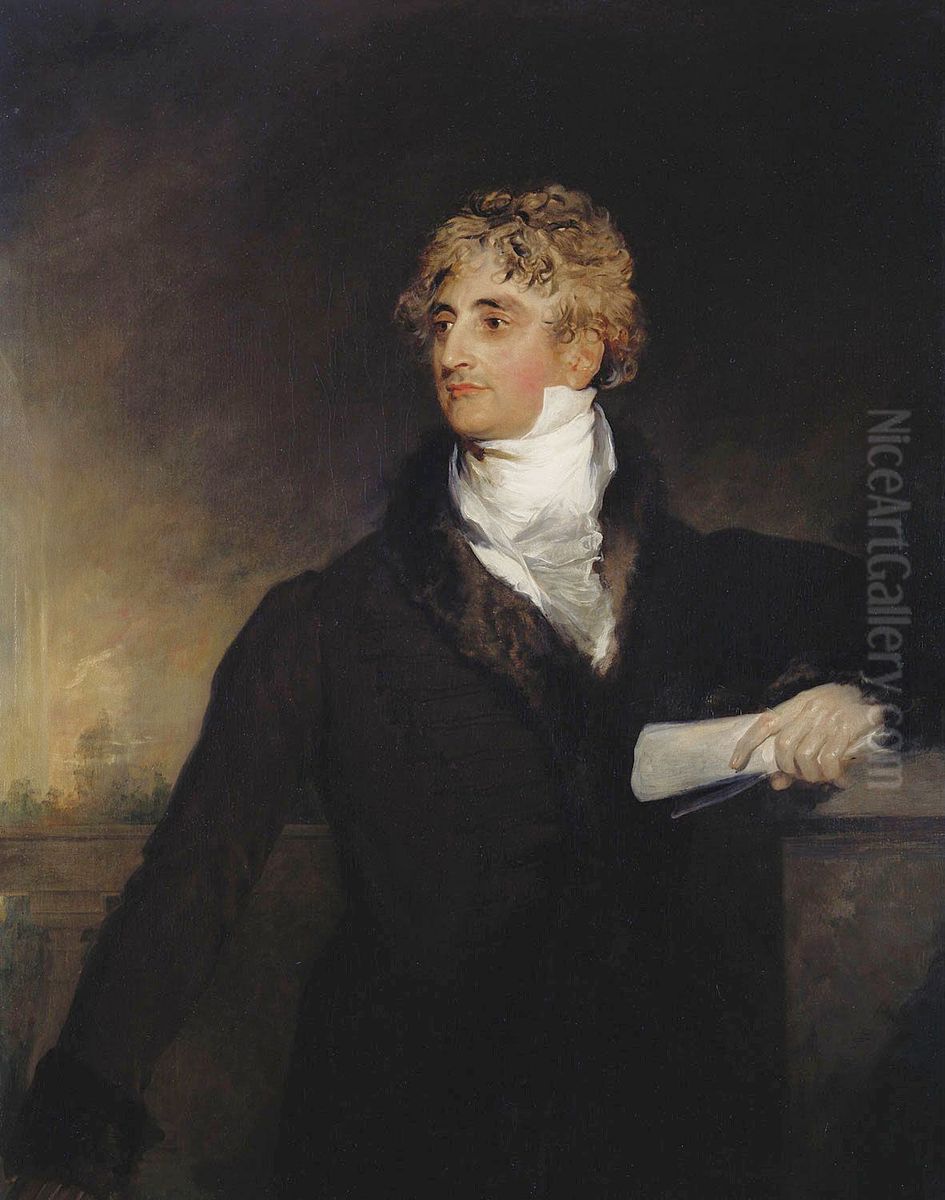 Armand Emmanuel, Duke of Richelieu (1766-1822) Oil Painting by Thomas Lawrence