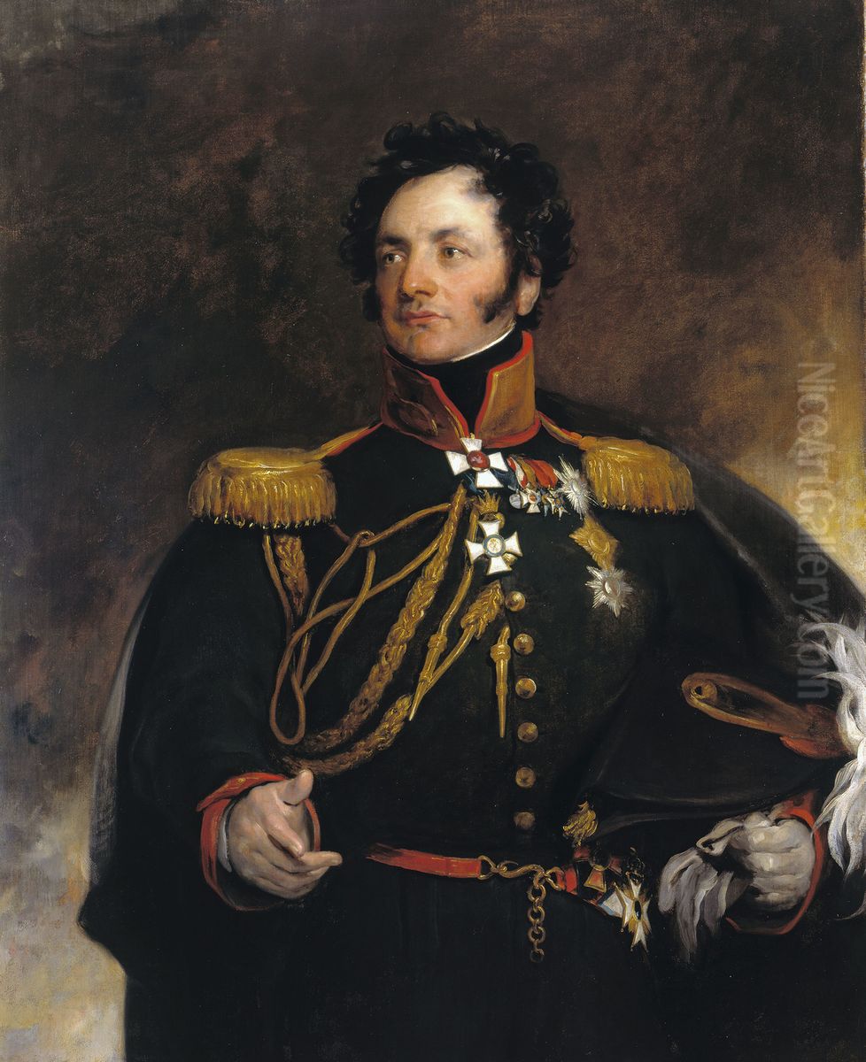 General Feodor Petrovich Uvarov (1769-1824) Oil Painting by Thomas Lawrence
