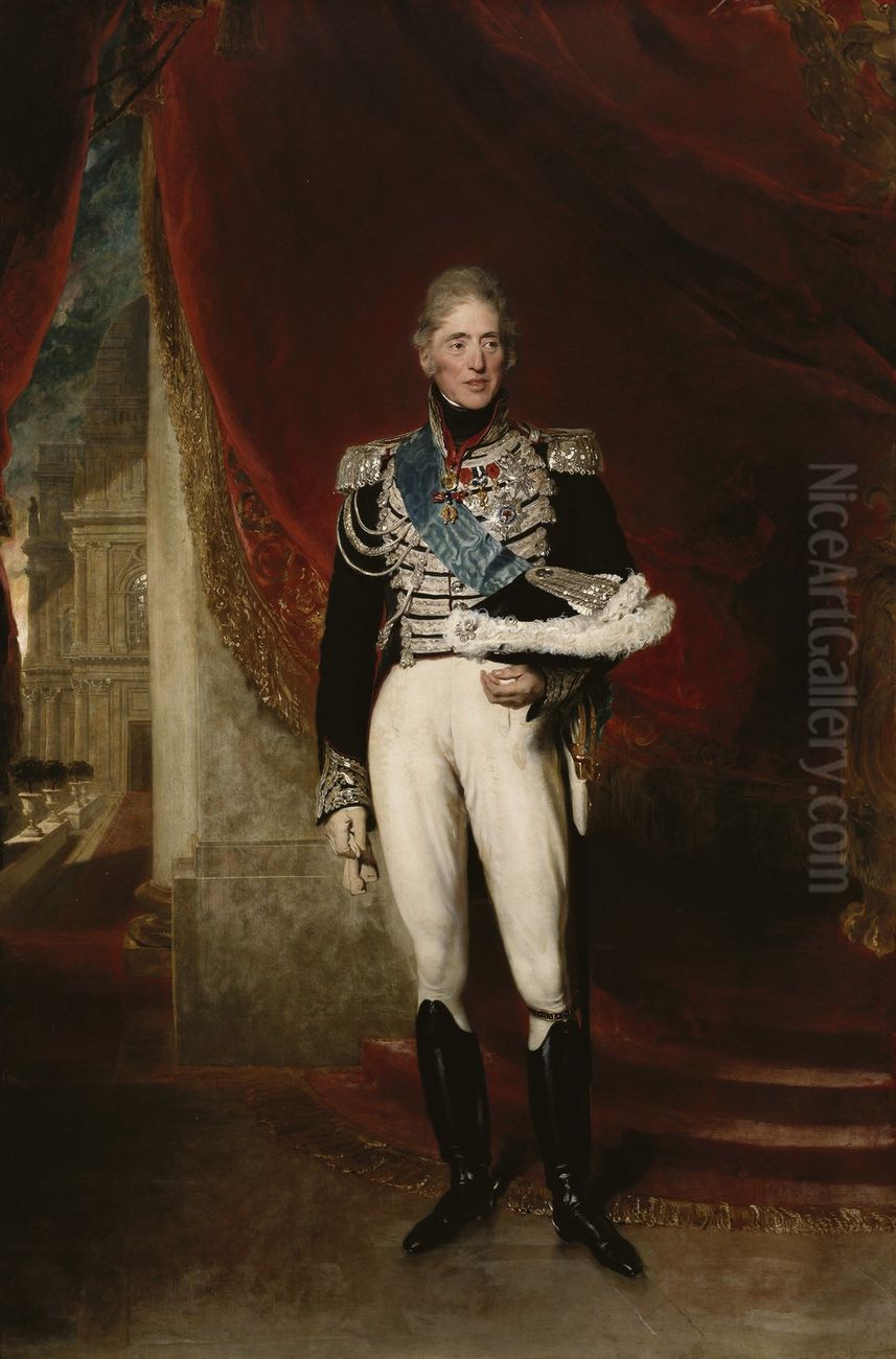 Charles X (1757-1836), King of France Oil Painting by Thomas Lawrence
