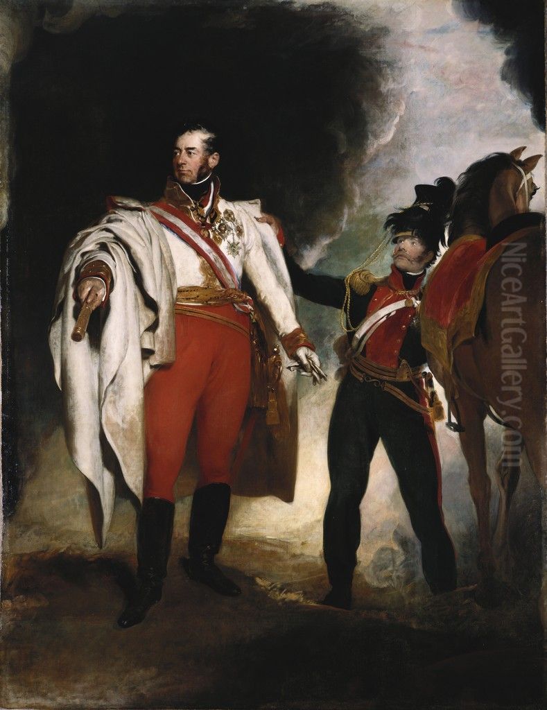 Charles Philip, Prince Schwarzenberg (1771-1820) Oil Painting by Thomas Lawrence Charles Philip, Prince Schwarzenberg (1771-1820) Oil Painting by Thomas Lawrence