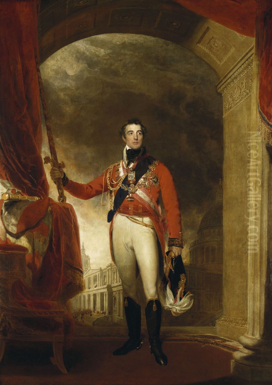 Arthur Wellesley, 1st Duke of Wellington (1769-1852) Oil Painting by Thomas Lawrence