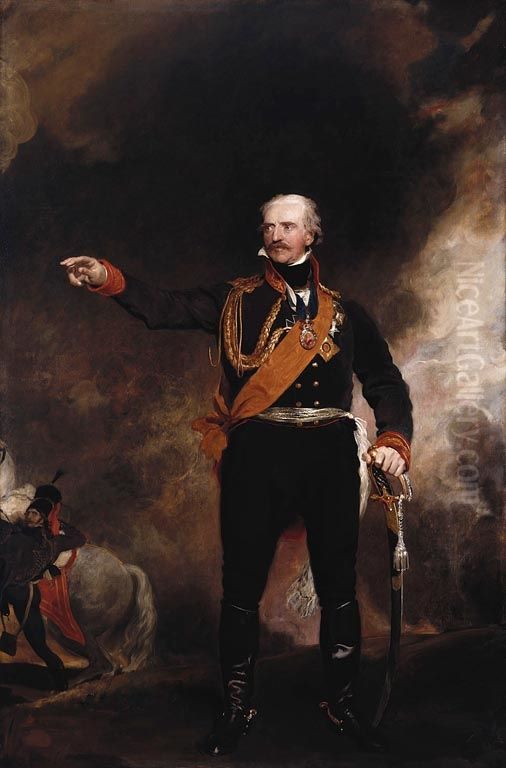 Field-Marshal Gebhardt von Blucher (1742-1819) Oil Painting by Thomas Lawrence