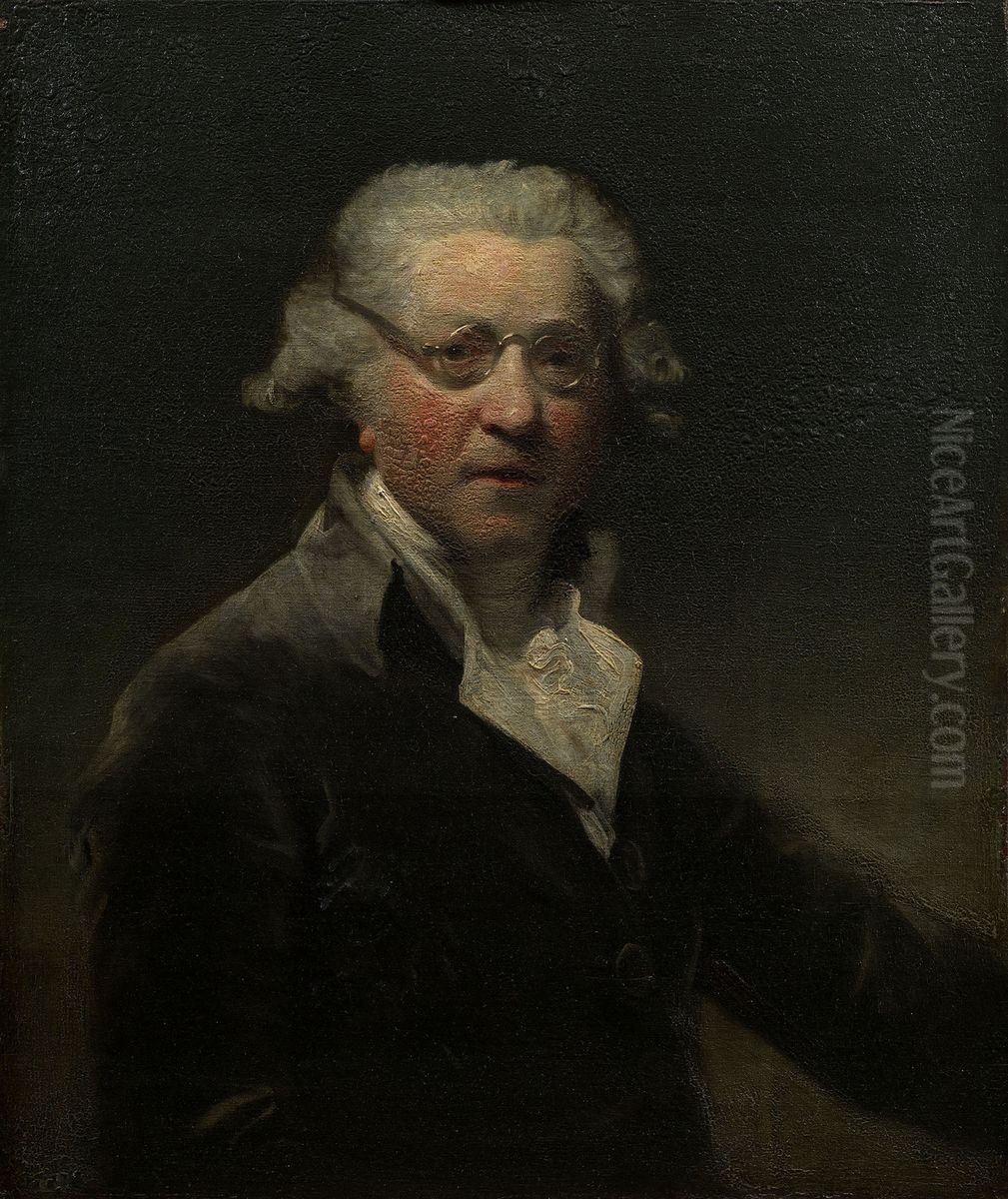 Self-portrait Oil Painting by Of Sir Joshua Reynolds