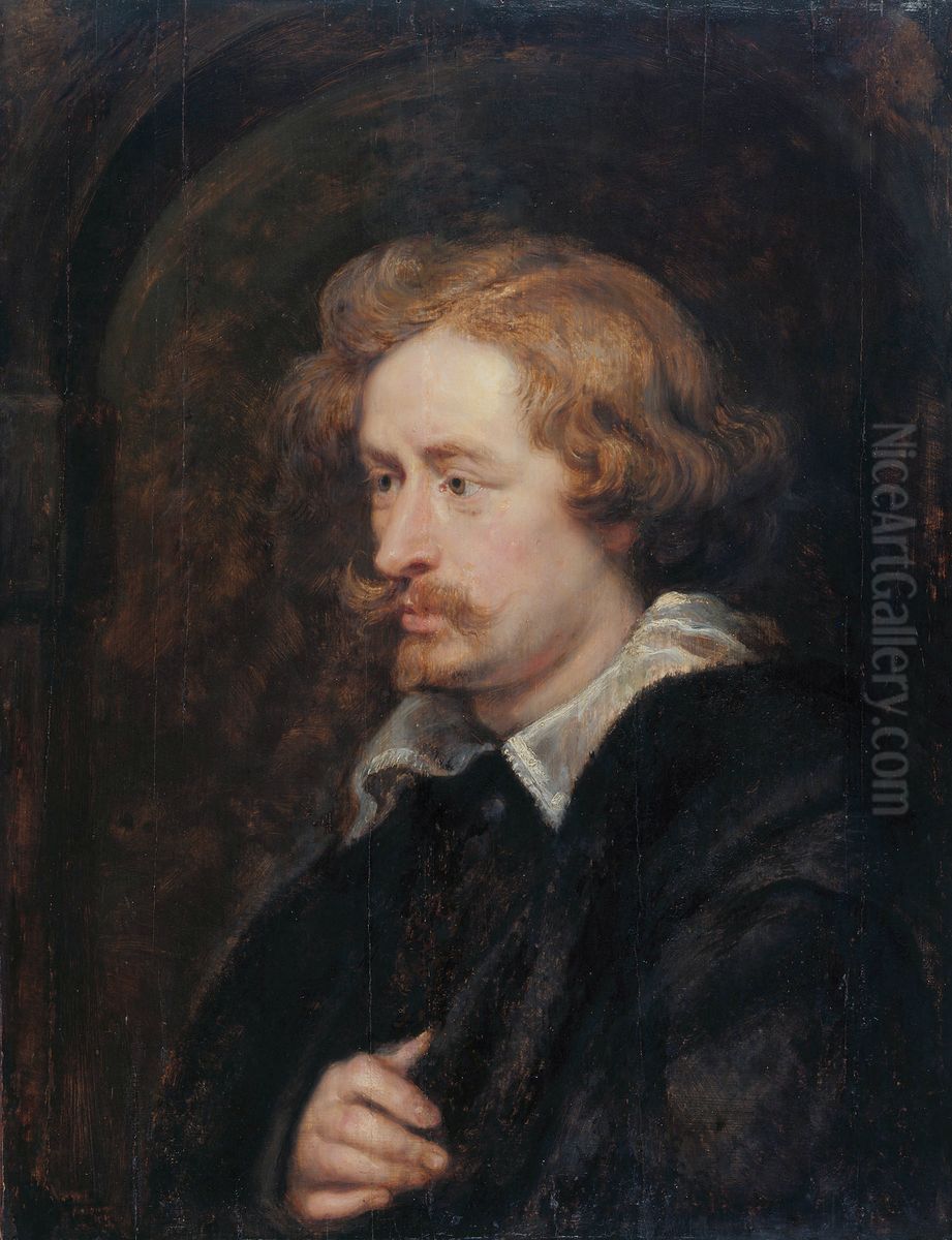 Anthony Van Dyck (1599-1641) Oil Painting by (studio of) Rubens, Peter Paul