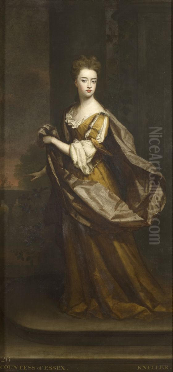 Mary Bentinck, Countess of Essex (d.1726) Oil Painting by Godfrey Kneller