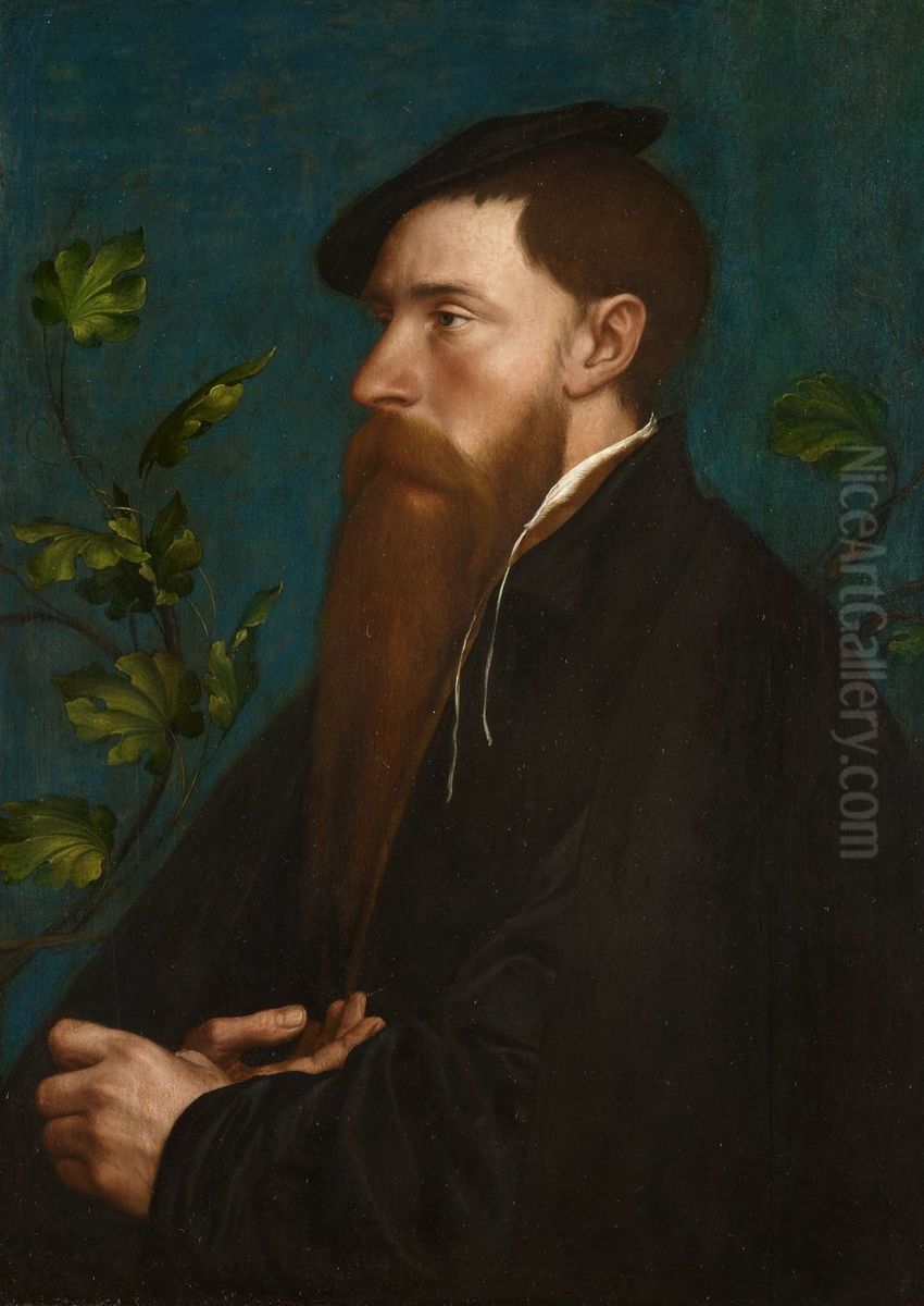 William Reskimer (?-1552) Oil Painting by Hans Holbein the Younger