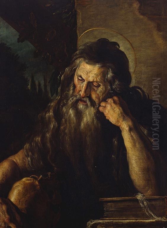 Saint Jerome Oil Painting by Domenico Fetti