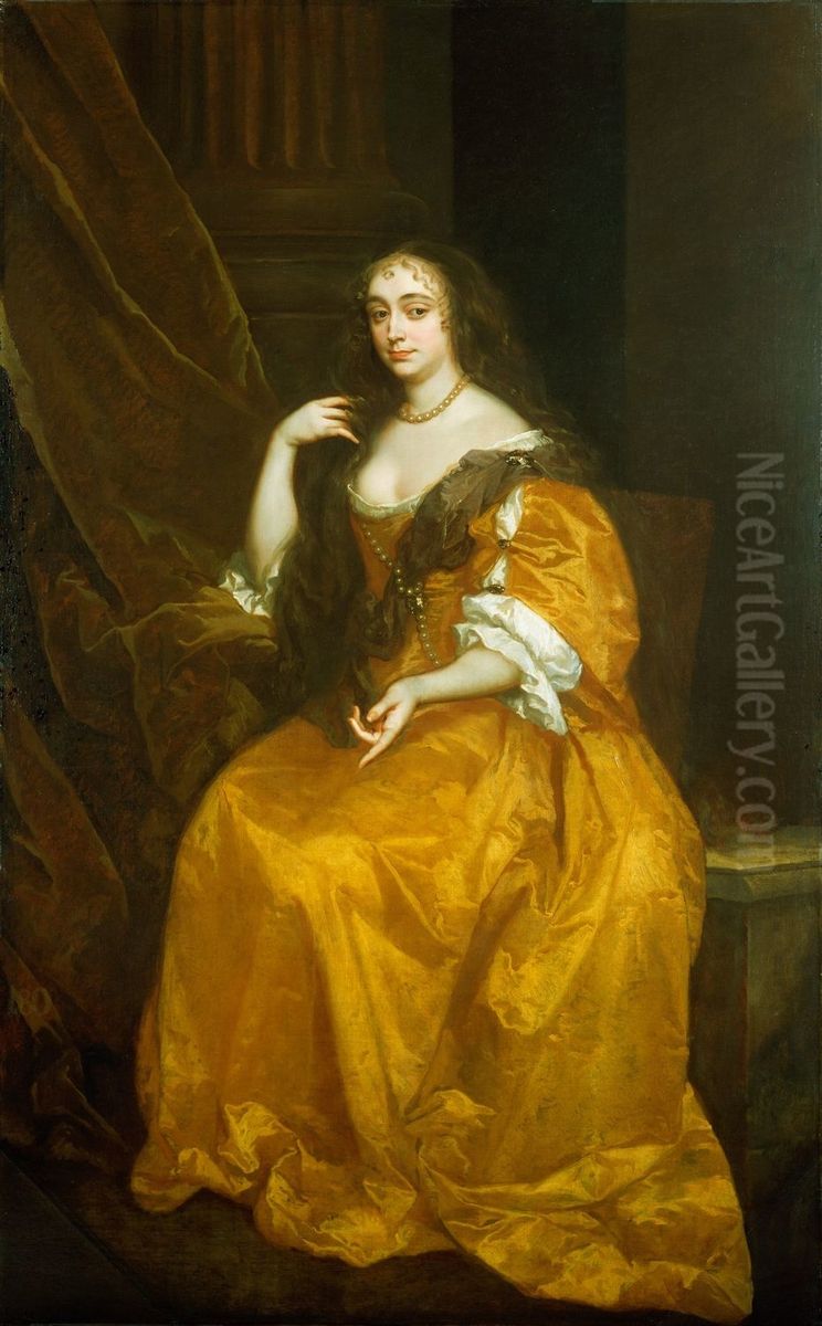 Anne Hyde, Duchess of York (1637-71) Oil Painting by Peter Lely