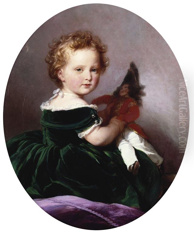 Prince Arthur (1848-1942) Oil Painting by Franz Xavier Winterhalter