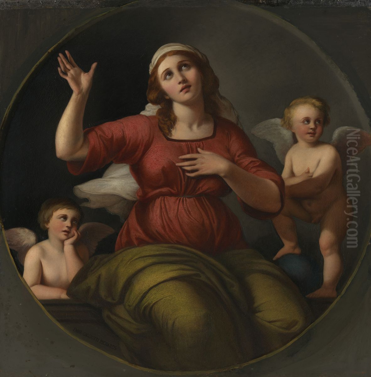 Hope Oil Painting by Emma Gaggiotti Richards