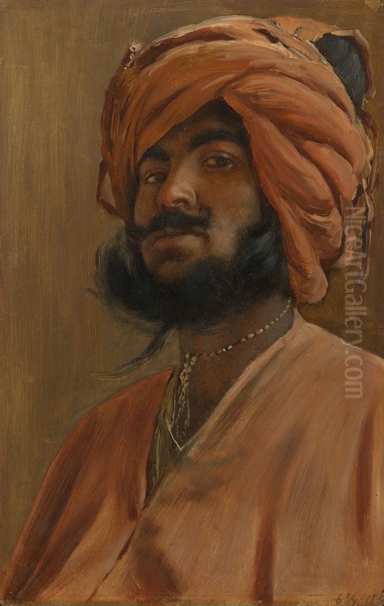 Sappi Oil Painting by Rudolf Swoboda
