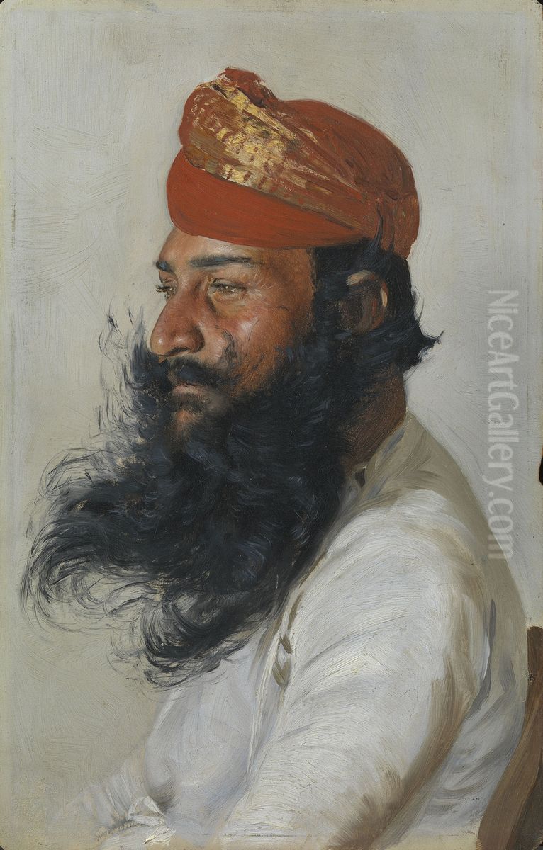 Surdenad Manerdin Oil Painting by Rudolf Swoboda
