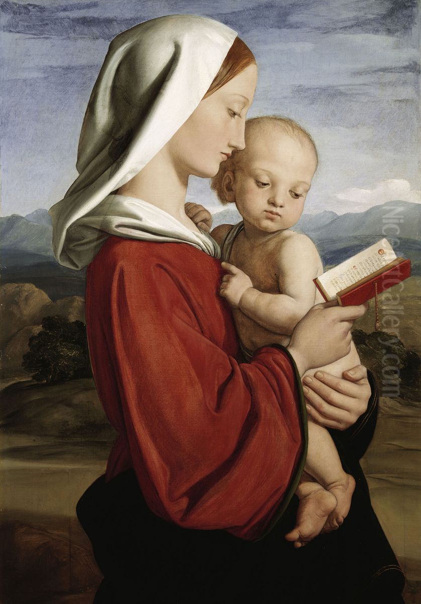 The Madonna and Child Oil Painting by William Dyce