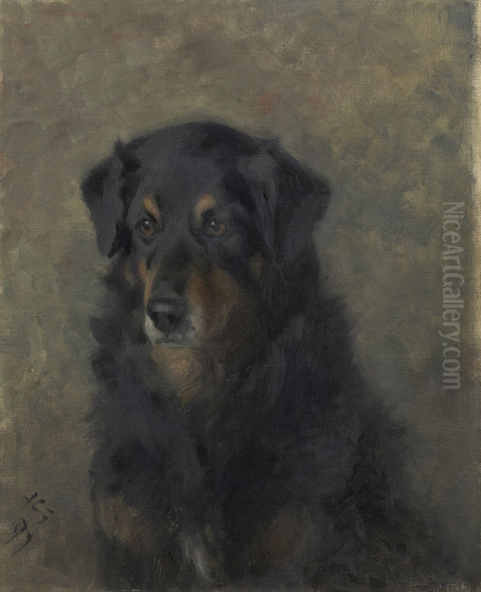 Roy Oil Painting by Frances C. Fairman