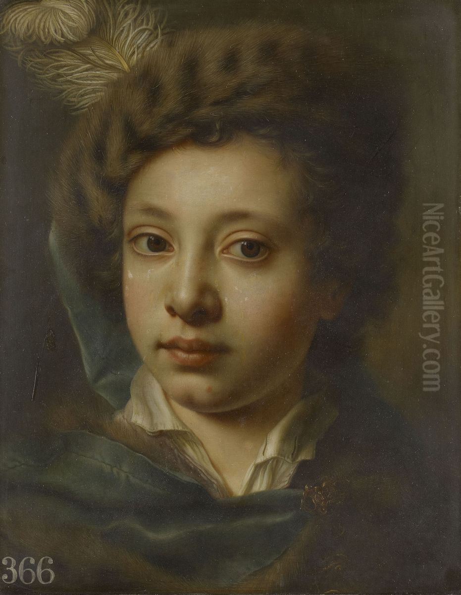 Youth Oil Painting by Balthasar Denner