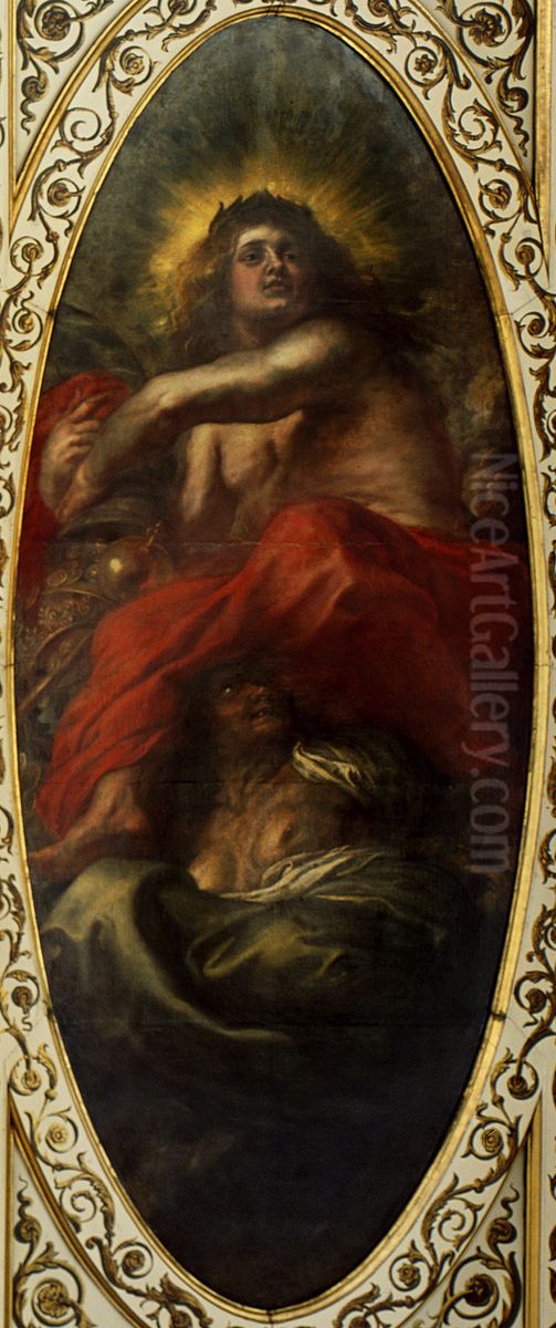 Abundance and Avarice Oil Painting by (studio of) Rubens, Peter Paul