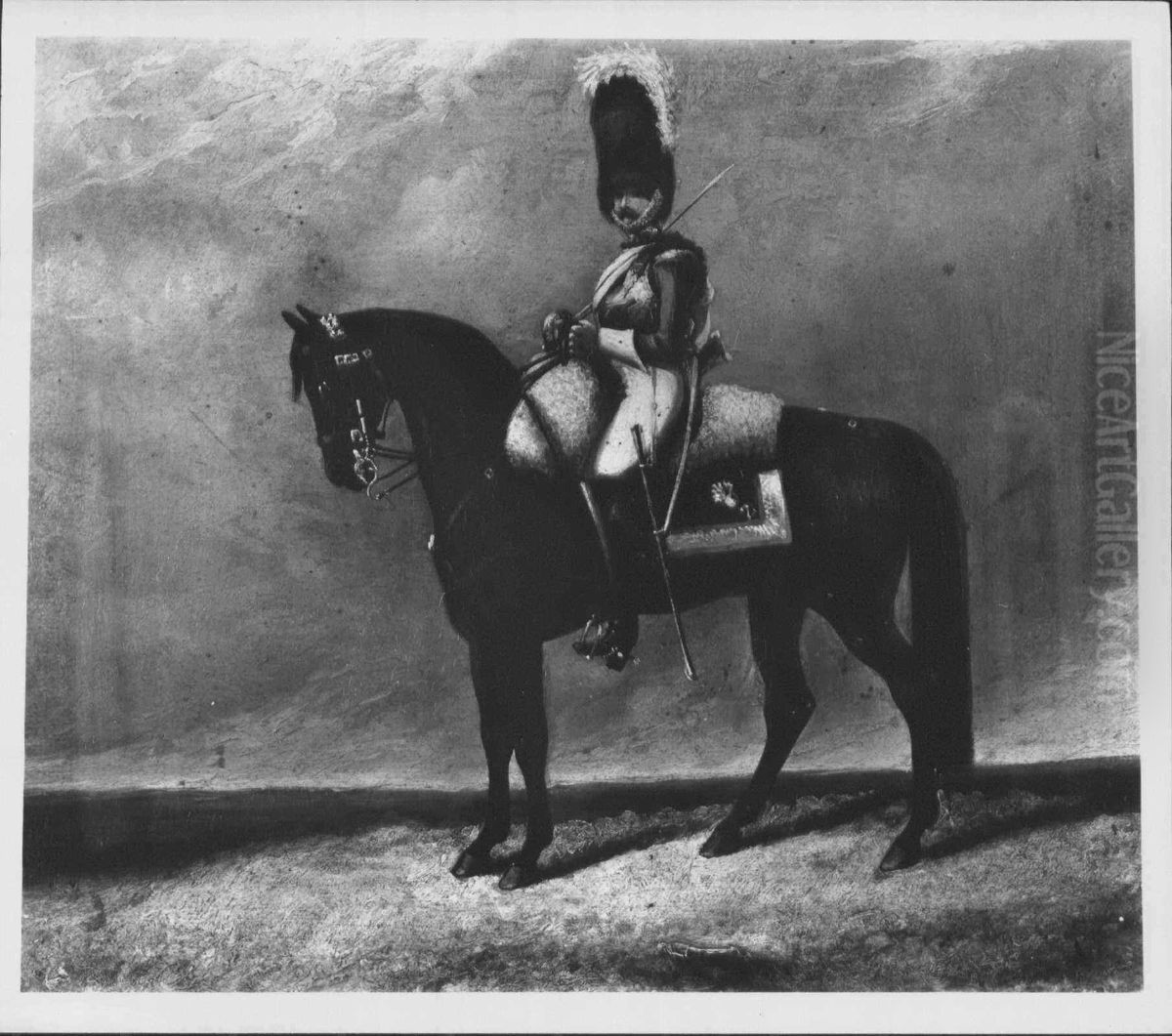 Private, 2nd Life Guards Oil Painting by Henry Thomas Alken