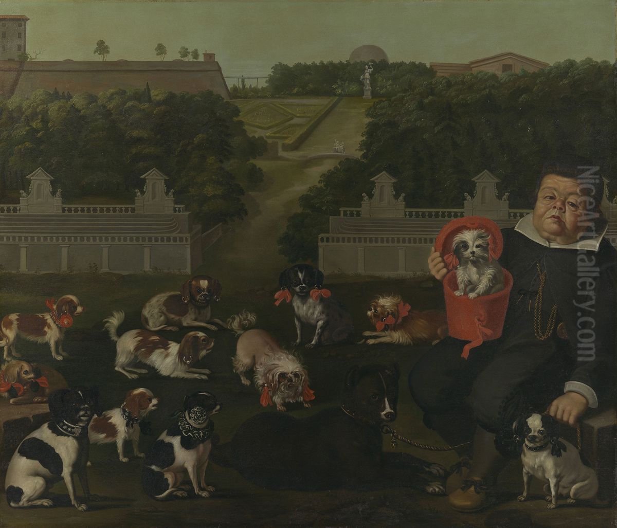 The Medici Kennel-Keeper Oil Painting by Jacopo da Empoli