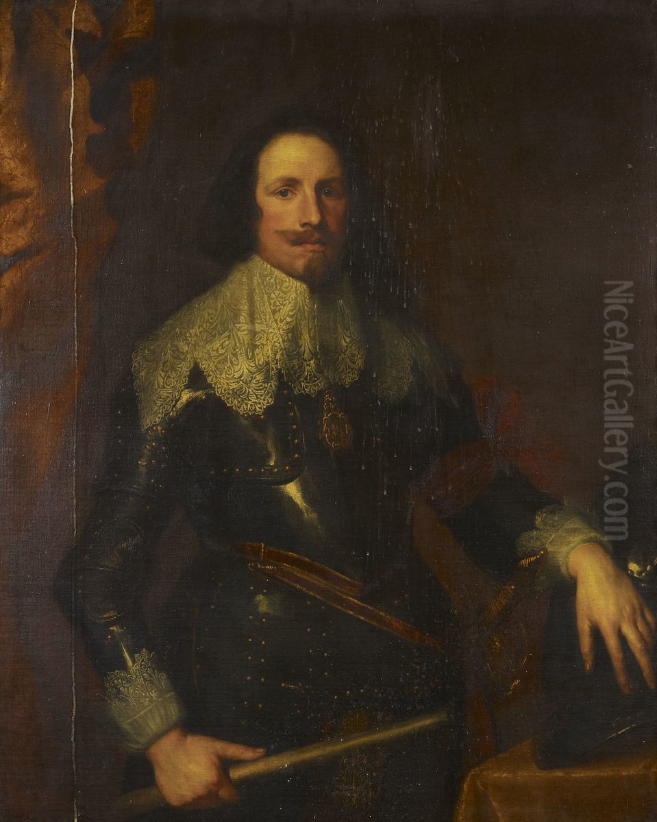 Prince Thomas of Savoy-Carignan (1596-1656) Oil Painting by Sir Anthony Van Dyck
