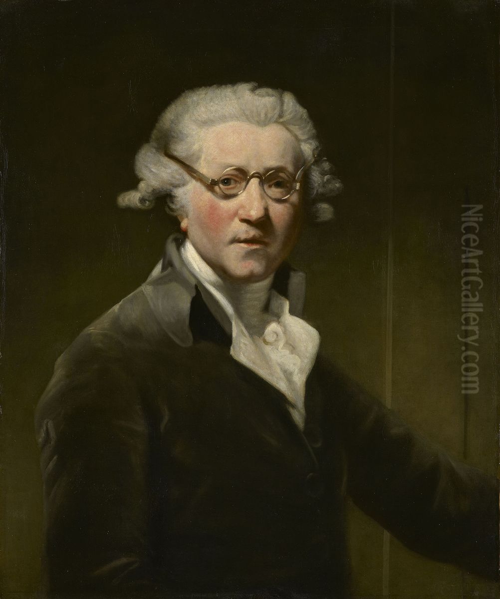 Portrait of the Artist Oil Painting by Of Sir Joshua Reynolds