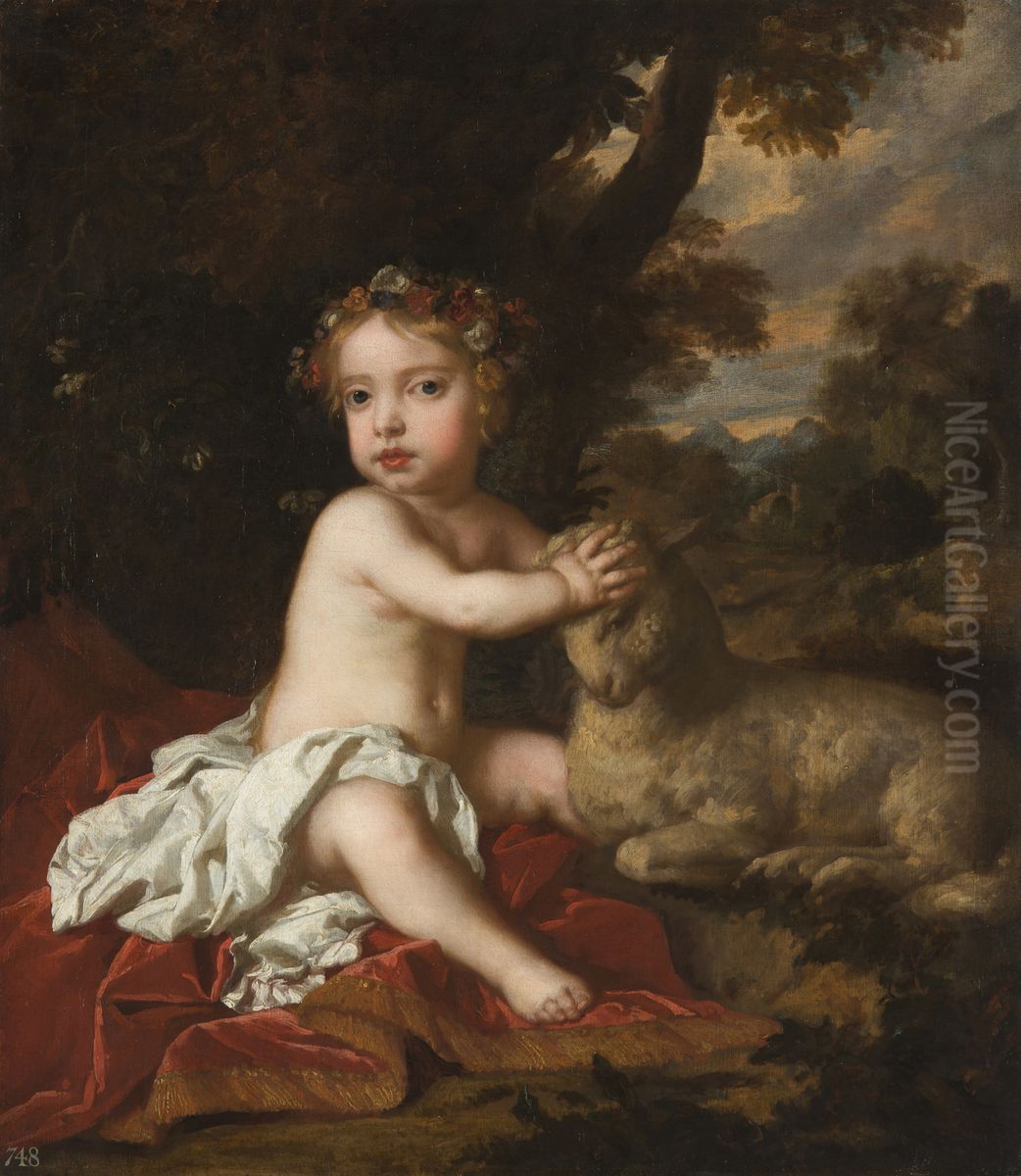 Princess Isabella (1676-81) Oil Painting by Peter Lely