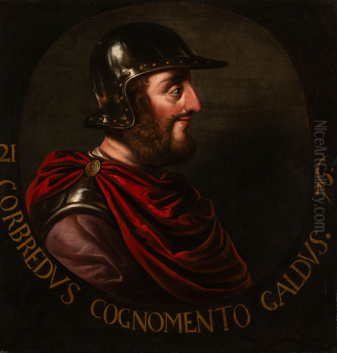 Corbredus II 'Galdus', King of Scotland (76-111) Oil Painting by Jacob de Wet II