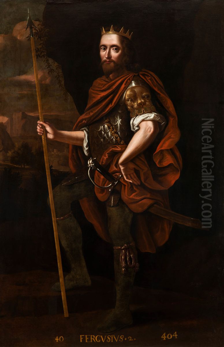 Fergus II, King of Scotland (404-20) Oil Painting by Jacob de Wet II