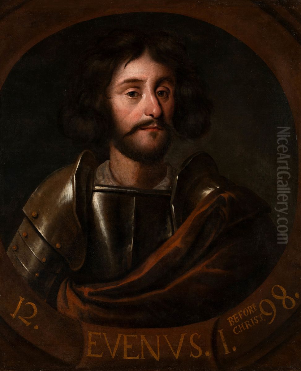 Evenus I, King of Scotland (98-79 B.C.) Oil Painting by Jacob de Wet II