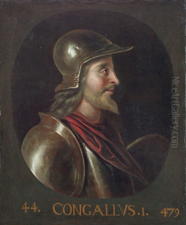 Congallus I, King of Scotland (479-501) Oil Painting by Jacob de Wet II
