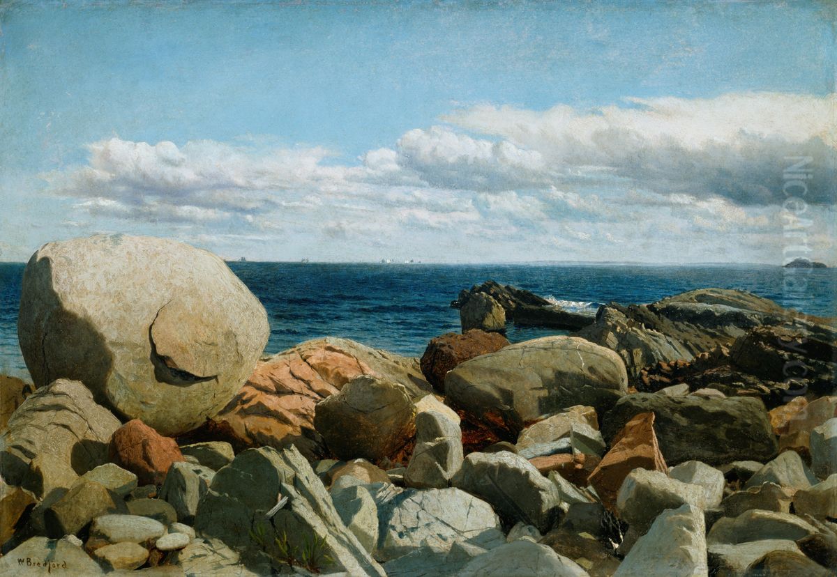 A Sketch Oil Painting by William Bradford