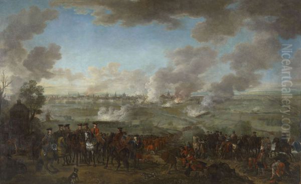 The Siege of Lille Oil Painting by John Wootton