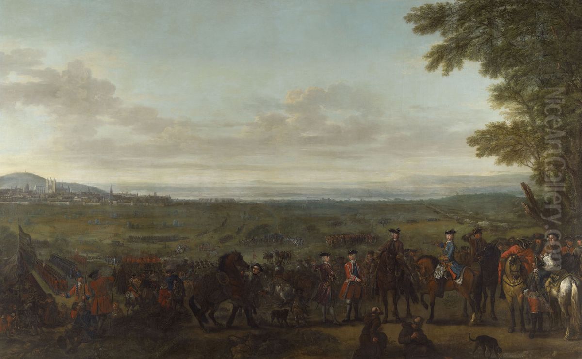 The Siege of Tournay Oil Painting by John Wootton