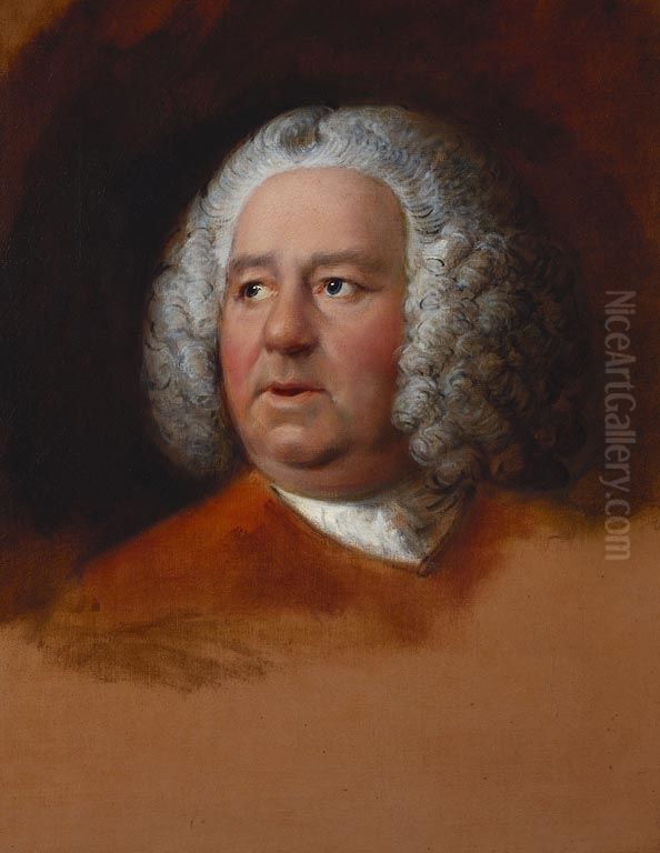 James Quin (1693-1766) Oil Painting by Thomas Gainsborough